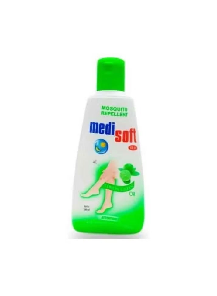 ميدي سوفت مجموعة مكونة من 3 عبوات طاردة للبعوض برائحة الليمون الأخضر 100 مل لكل منها - Image 2